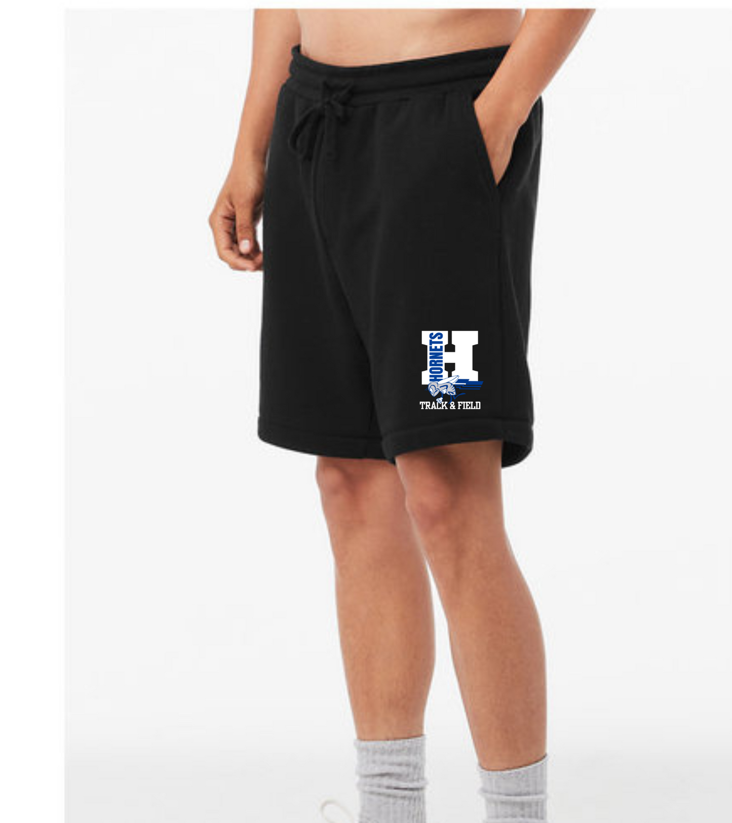 Holmdel Hornets Bella and Canvas Men’s Sweat Shorts